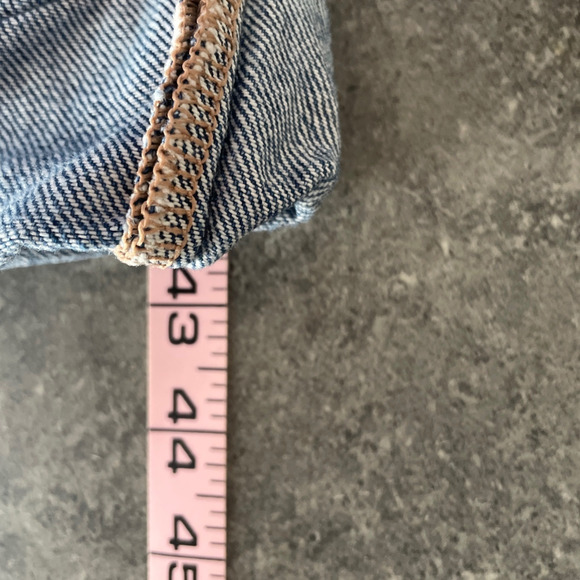 American Eagle Jeans Womens 10 Super High Rise Baggy Wide Leg Distressed Grunge - Picture 11 of 12